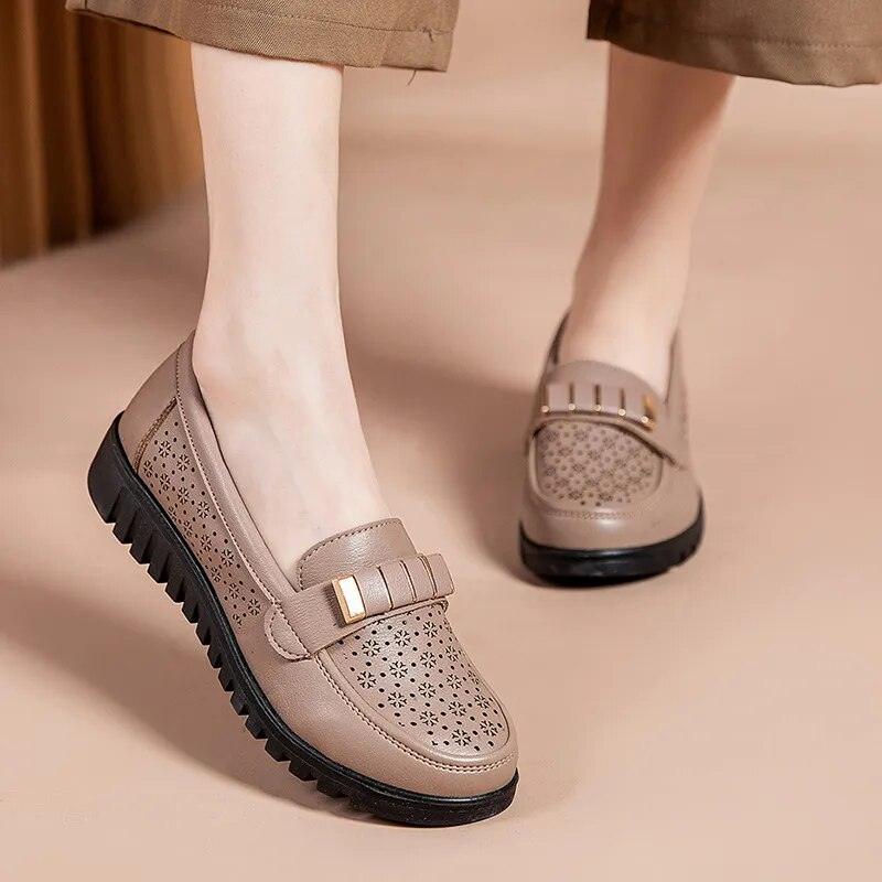 Mocassim Liza™ - Seus Pés Merecem o Toque Refinado da Sofisticação - ModernLar