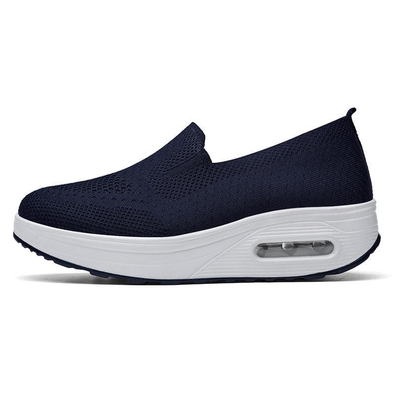 Tênis Slip-on Casual Aniston™ com Tecido Super Respirável e Amortecedor Confort - ModernLar