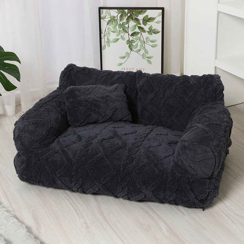 Cama Pet Estilo Sofá Modern Lar™ Design Premium com Conforto Acolhedor