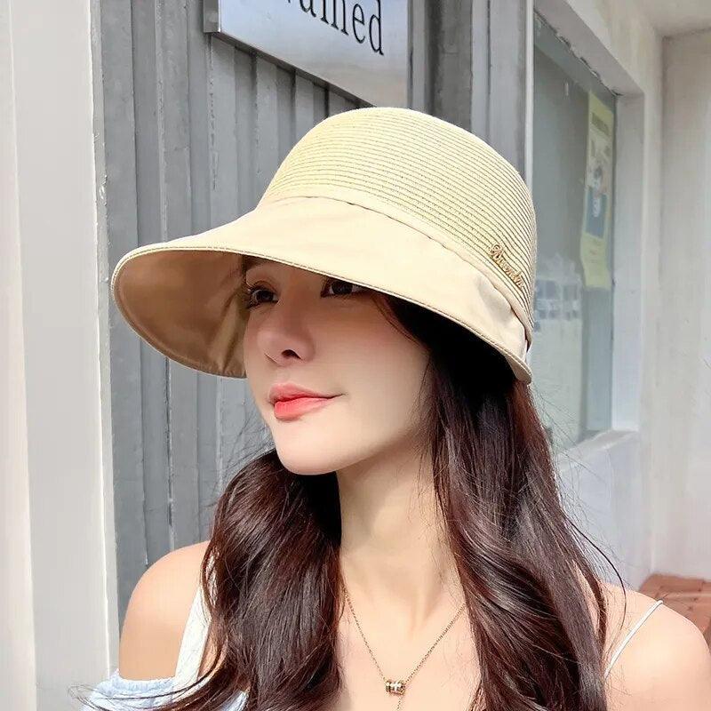 (Promoção Compre 1 Leve 2) Boné Estilo Sombreiro Soleil Charme™ - Seu Toque Elegante para Dias Ensolarados de Primavera e Verão! - ModernLar