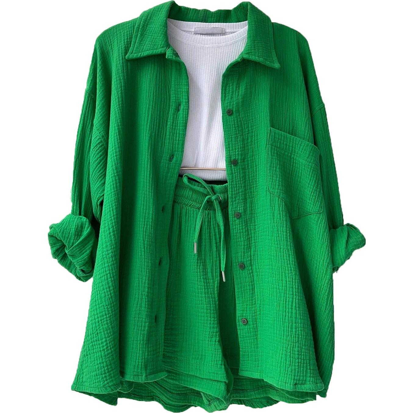 Conjunto Casual Feminino 2 peças - Jennifer / Perfeito para o Verão é dias Quentes! Garantindo Estilo e Frescor! - ModernLar