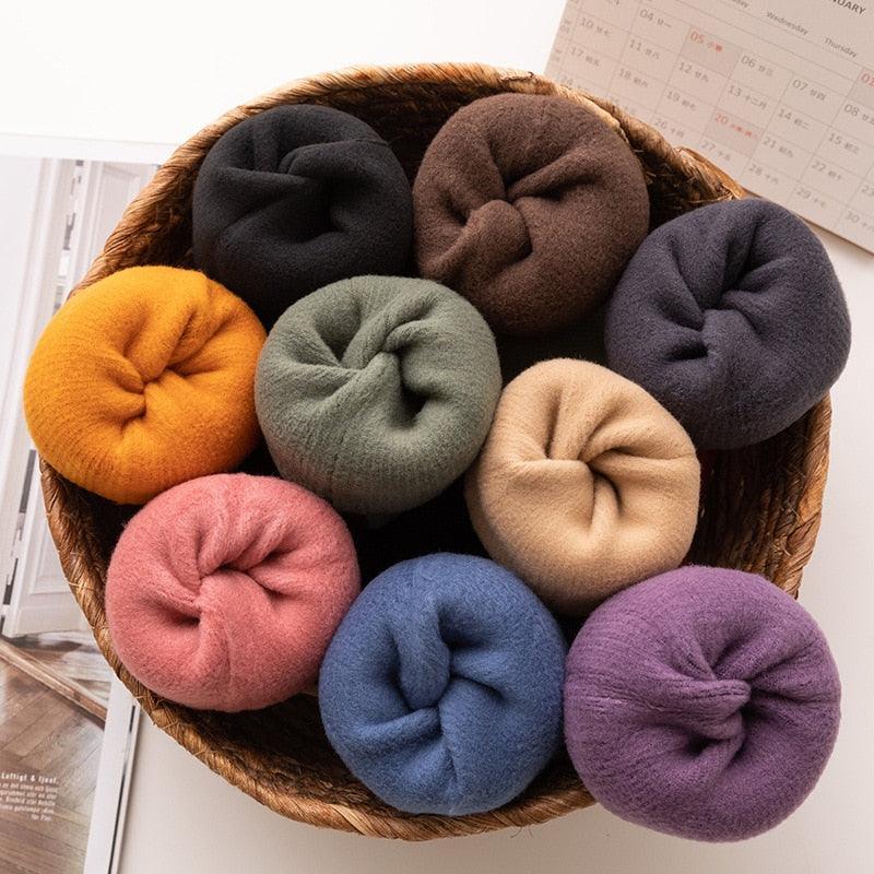 Kit com 5 Pares de Meias Térmicas Leonor™ com Interna em Veludo / Dê Adeus ao Frios nos Pés! - ModernLar