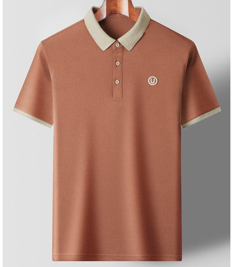 Camiseta Polo em Seda Gelo - Huracán / Descubra a Exclusiva Camiseta Polo em Seda Gelo que une Elegância e Conforto em Uma Só Peça! - ModernLar