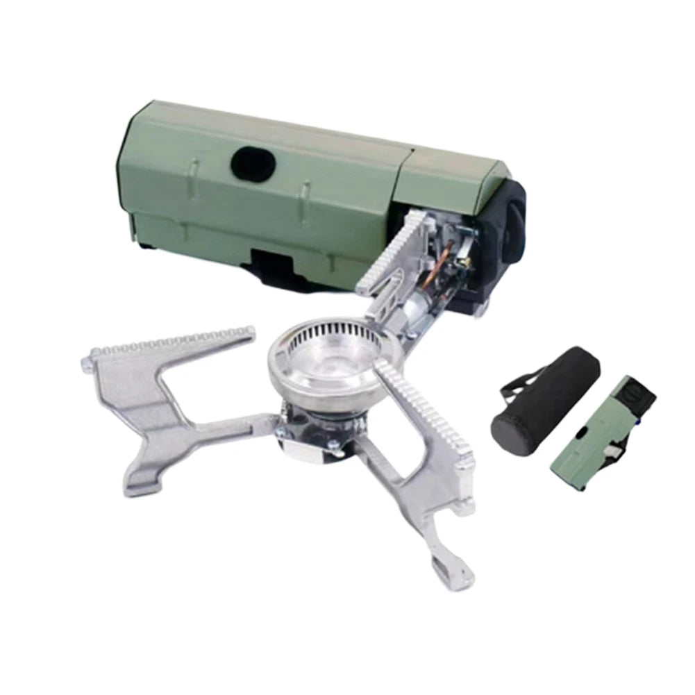 Fogareiro a Gás Dobrável Modern Lar™ com Estrutura Resistente / Praticidade e Versatilidade para suas Aventuras!