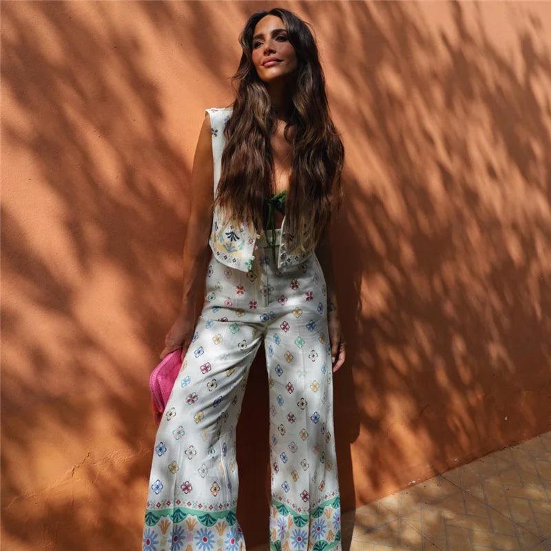 Conjunto Gorete: Versatilidade Floral para Todas as Ocasiões - ModernLar