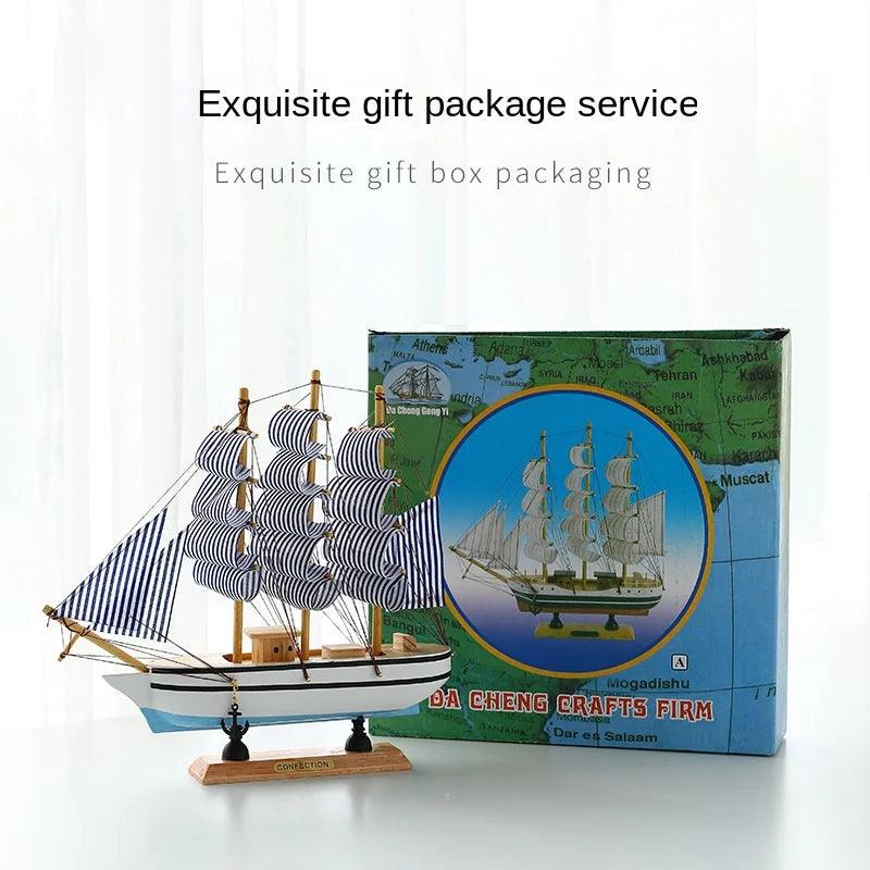 Barco Decorativo Veleiro - Orgulho Naval / A Opção Perfeita Para Decorar Qualquer Ambiente! - ModernLar