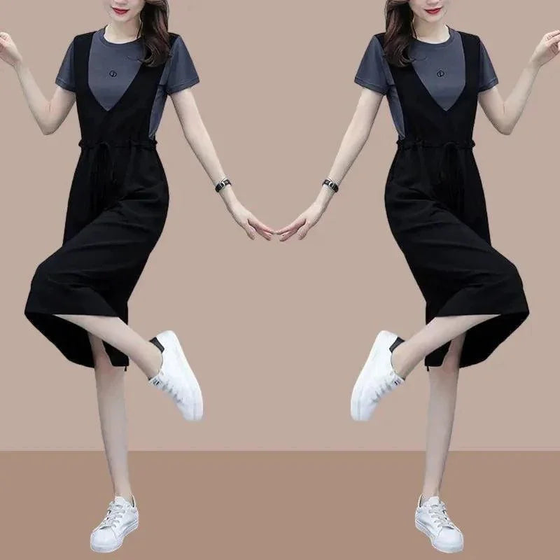 Vestido Macacão Benê em Malha Flexível – Elegância Confortável para o Cotidiano! - ModernLar