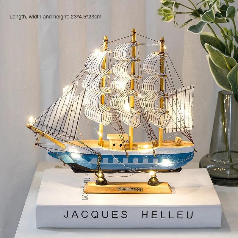 Barco Decorativo Veleiro - Orgulho Naval / A Opção Perfeita Para Decorar Qualquer Ambiente! - ModernLar
