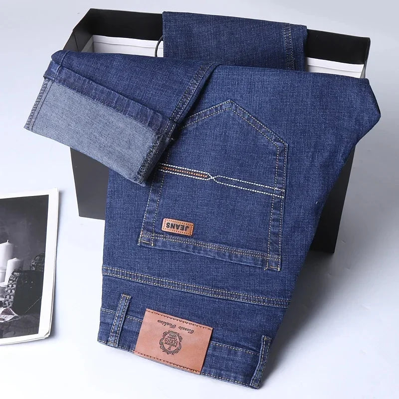 Calça Jeans Masculina Legacy™ com Elastano Premium / O Jeans que Une Elegância, Elasticidade e Liberdade Total de Movimento