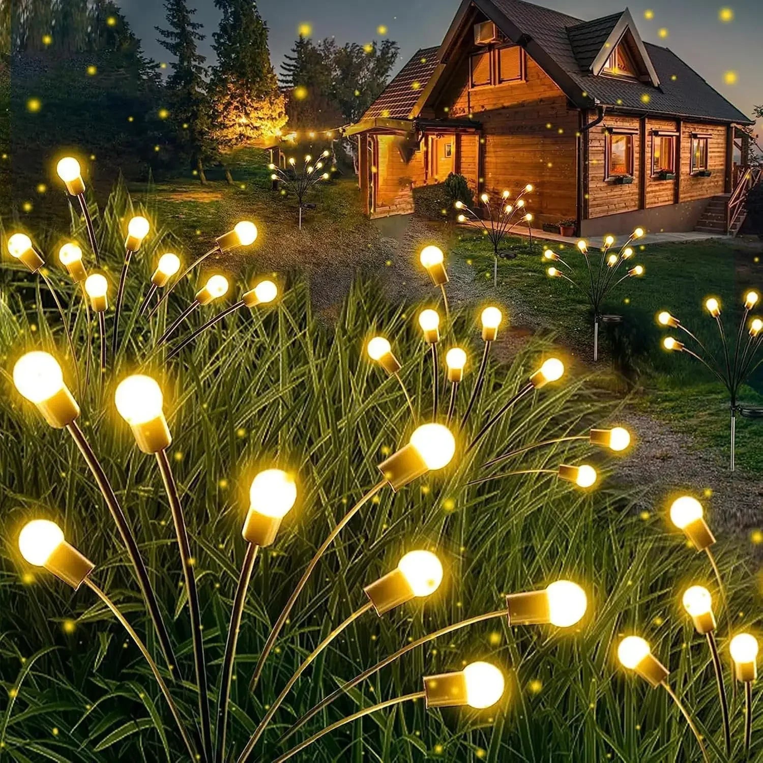 Luz Solar de Jardim Modern Lar™ / Beleza e Magia para deixar seu jardim ainda mais encantador!