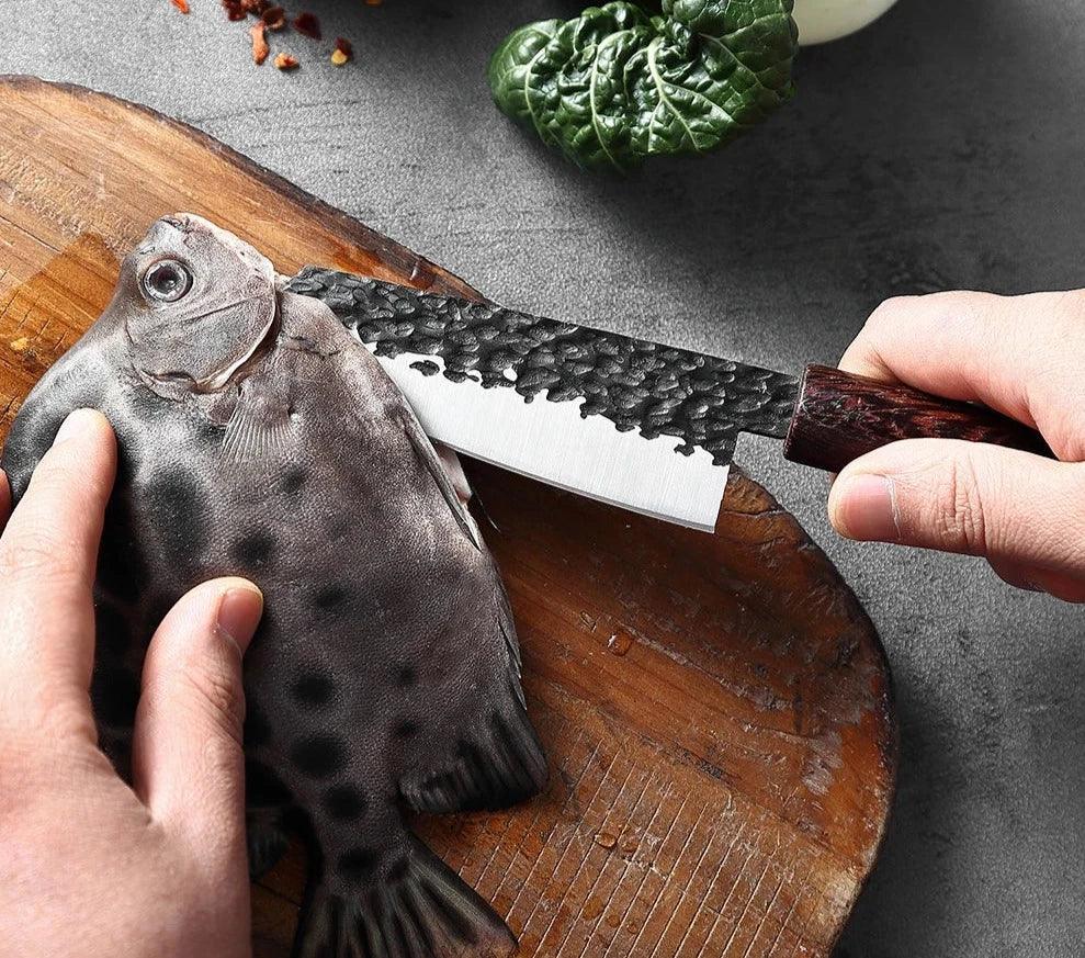 Faca de Peixe SeaSharp™ - Afiada, Ergonômica e Resistente! - ModernLar