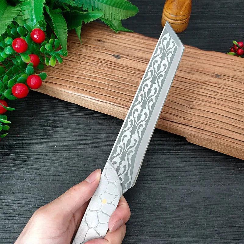 Faca Longa Stone - Precisão Artística e Elegância Milenar para os Melhores Cortes - ModernLar