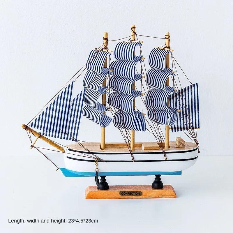 Barco Decorativo Veleiro - Orgulho Naval / A Opção Perfeita Para Decorar Qualquer Ambiente! - ModernLar