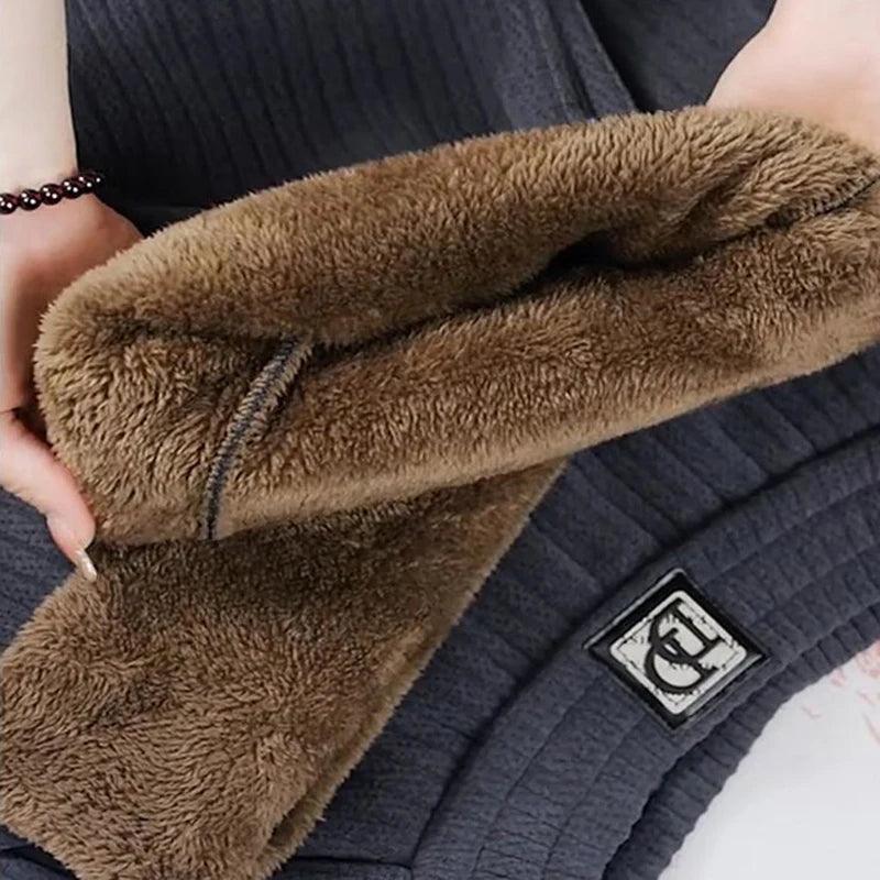 Calça Diva™ em Tricô Canelado / Conforto Premium e Estilo Chic para Todos os Dias de Inverno! - ModernLar