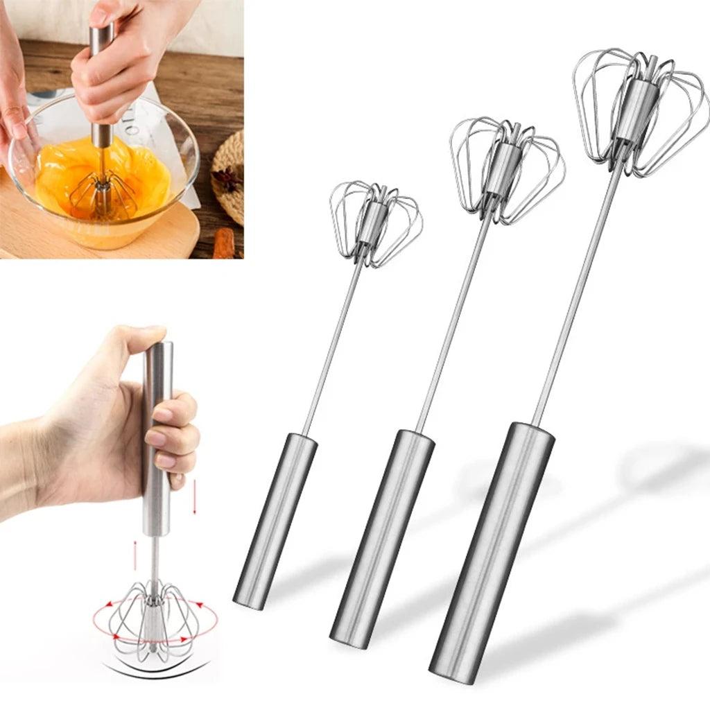 ( Compre 1 e Leve 2) Misturador Semiautomático MixFácil™ em Aço Inoxidável / A Praticidade que Transforma o Preparo! - ModernLar