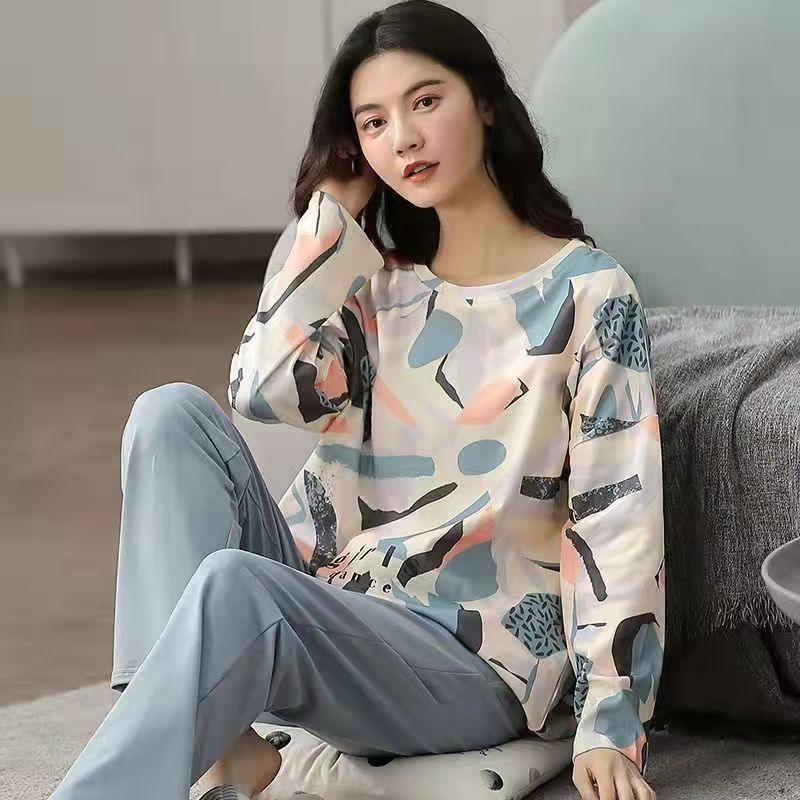 Conjunto de Pijama Feminino Manga Longa - Sonho Aconchegante / Leveza e tranquilidade para seu sono! - ModernLar
