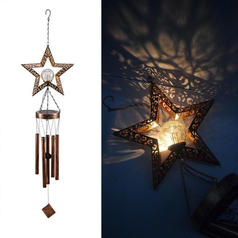 Luminária Decorativa - Beleza Estelar / Movida a Luz Solar Com Um Super Design Incrível Para Decorar Seu Ambiente! - ModernLar