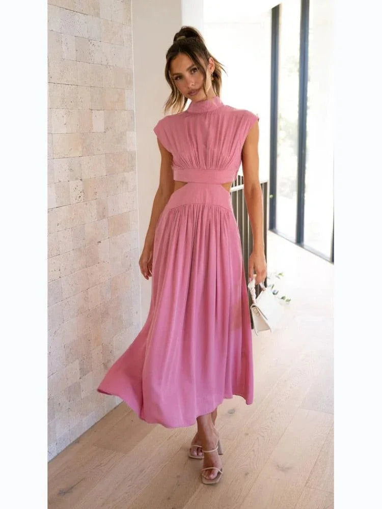 Vestido Dominique estilo 2 em 1 Cropped + Saia / O Mais Sútil, Confortável e Elegante! - ModernLar