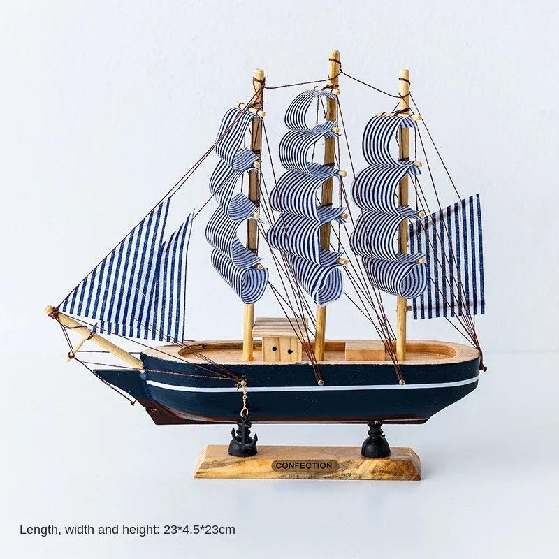 Barco Decorativo Veleiro - Orgulho Naval / A Opção Perfeita Para Decorar Qualquer Ambiente! - ModernLar