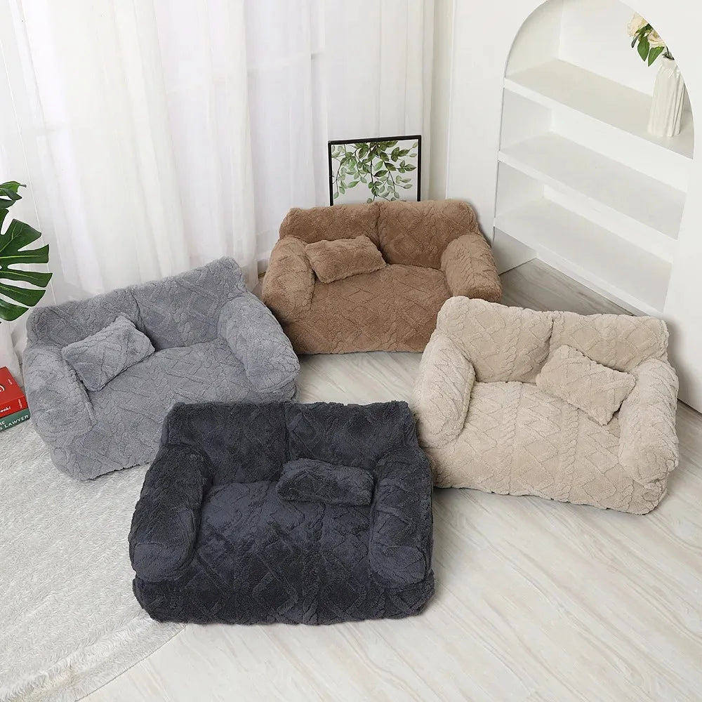 Cama Pet Estilo Sofá Modern Lar™ Design Premium com Conforto Acolhedor