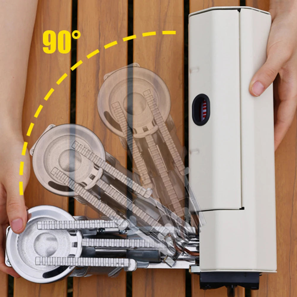 Fogareiro a Gás Dobrável Modern Lar™ com Estrutura Resistente / Praticidade e Versatilidade para suas Aventuras!