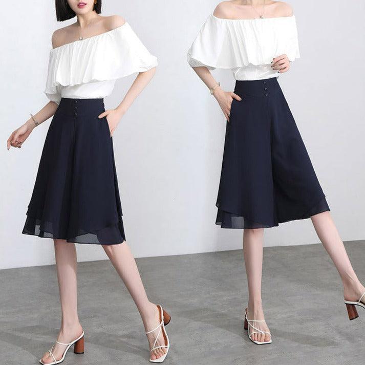 Shorts Nelly™ Super Soltinho com Dupla Camada em Chiffon / Impossível não se apaixonar por essa peça de roupa! - ModernLar