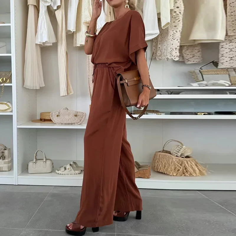 Conjunto Duna™ em Malha Modal Premium om Caimento Solto / Minimalismo Versátil para Todas as Ocasiões!