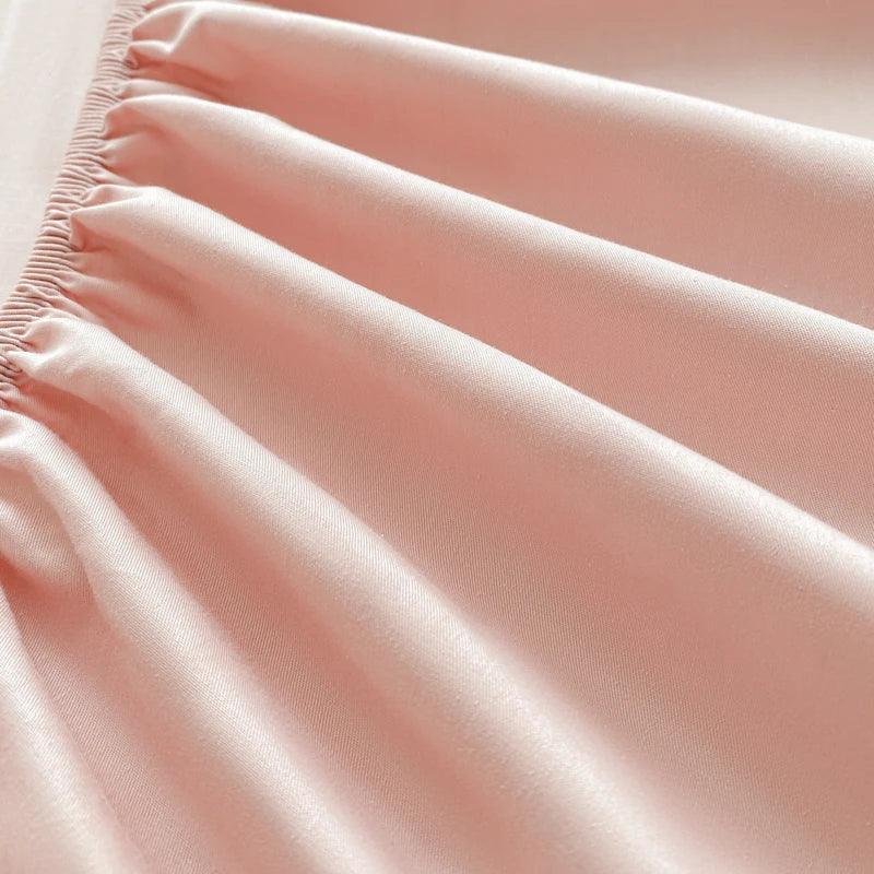 Jogo de Cama CharmeSoberano™ 600 Fios - Algodão Egípcio e Elegância Noturna! - ModernLar