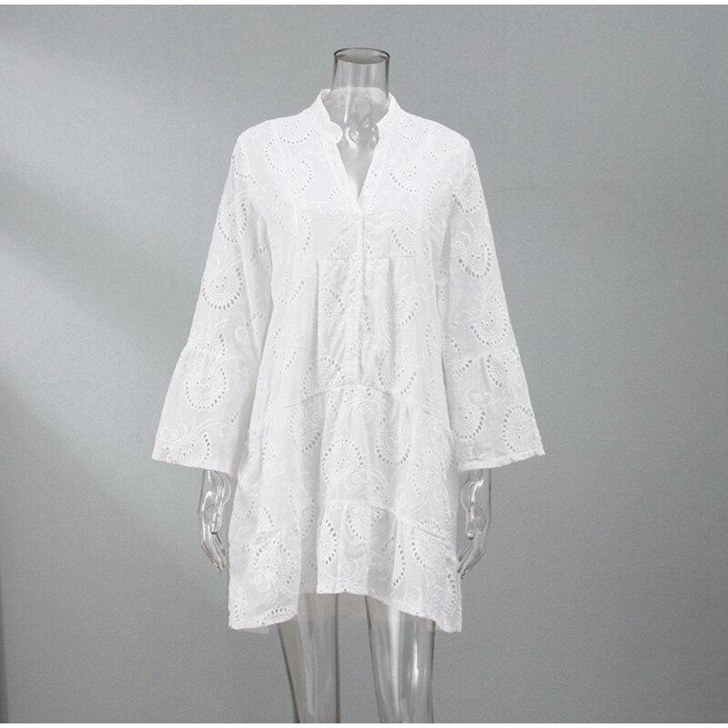 Vestido em Renda - Santorini / A Sua Melhor Opção quando o Assunto é Qualidade e Frescor!!! - ModernLar