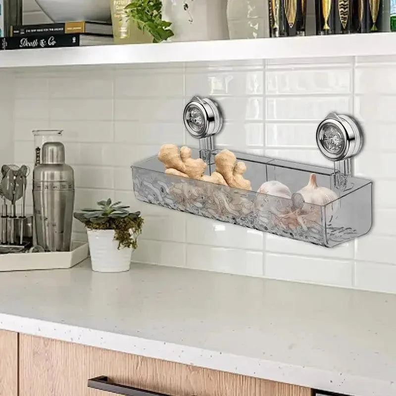 Organizador de Utensílios Modern Lar™ com Fixação por Ventosa / Praticidade e Elegância para Todos os Ambientes!