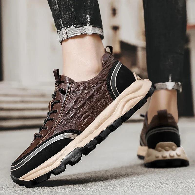 Tênis Sport Crocodille Explorer™: Design Imponente com Solado que Absorve Impacto! - ModernLar
