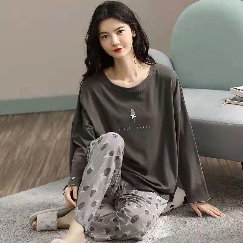 Conjunto de Pijama Feminino Manga Longa - Sonho Aconchegante / Leveza e tranquilidade para seu sono! - ModernLar
