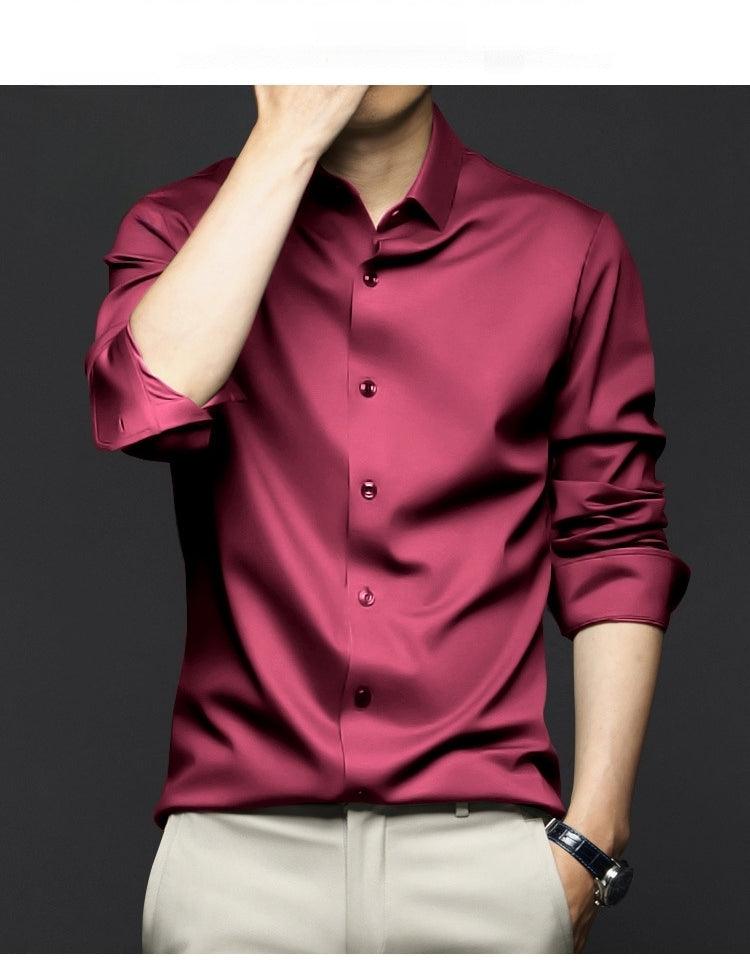 Camisa Social Alto Padrão IceSublime em Seda Gelo - ModernLar