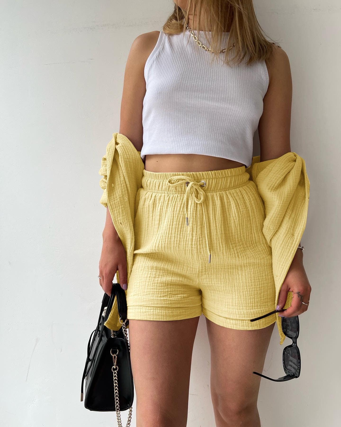 Conjunto Casual Feminino 2 peças - Jennifer / Perfeito para o Verão é dias Quentes! Garantindo Estilo e Frescor! - ModernLar