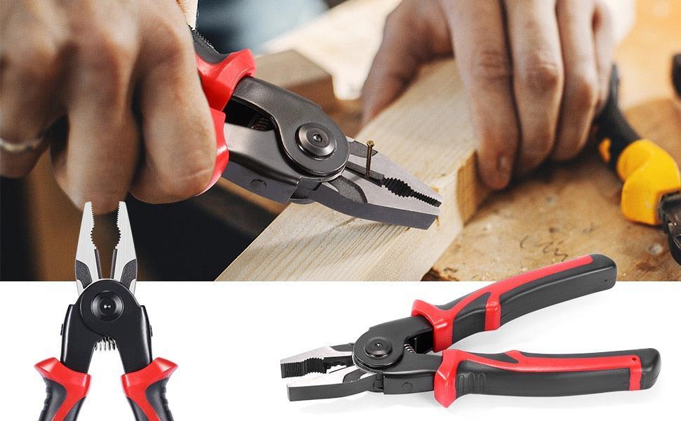 Alicate 5 em 1 em Aço - ForceOne/ 5 Diferentes Pontas Para Todas as Tarefas Necessárias no Dia a Dia! - ModernLar