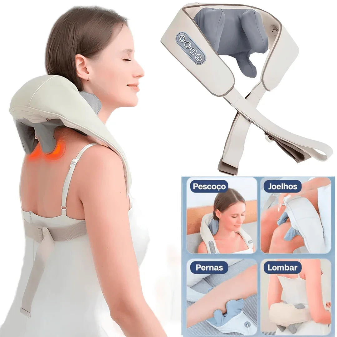 Massageador Supremo Relax™ Conforto Supremo / Inovação em Bem-Estar! - ModernLar