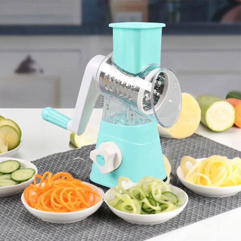 Novo Fatiador de Legumes Multifuncional CortaFácil™ - ModernLar