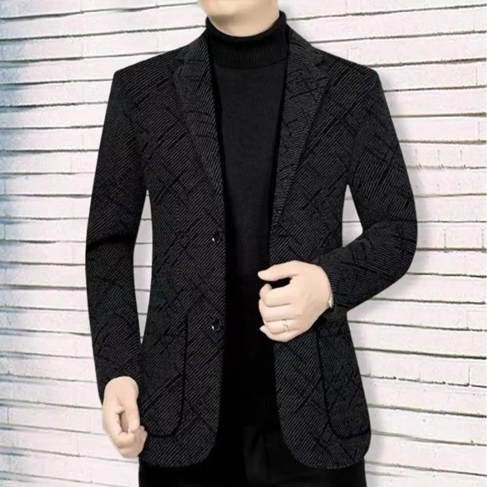 Blazer de Luxo Lancelot™ com Corte Ajustado / Elegância e Sofisticação Elevadas a um Novo Nível de Conforto e Estilo! - ModernLar