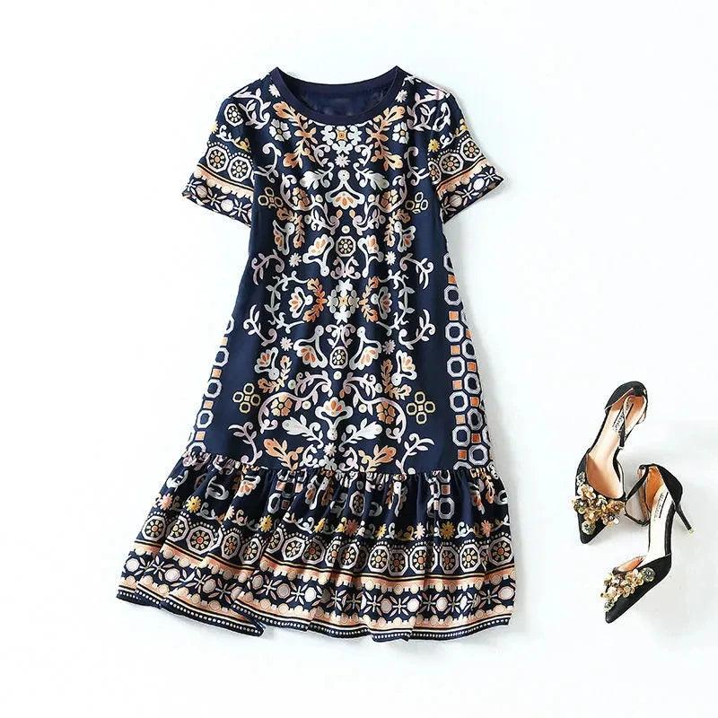 Vestido Esther™ Estilo Boêmio / Caimento Leve e Estilo Despojado para o seu Dia a Dia! - ModernLar