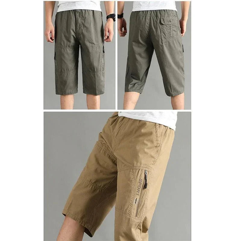 Bermuda Masculina Lion™ Estilo Cargo / Bolsos Seguros, Estilo Atemporal e Caimento na Medida Certa! - ModernLar