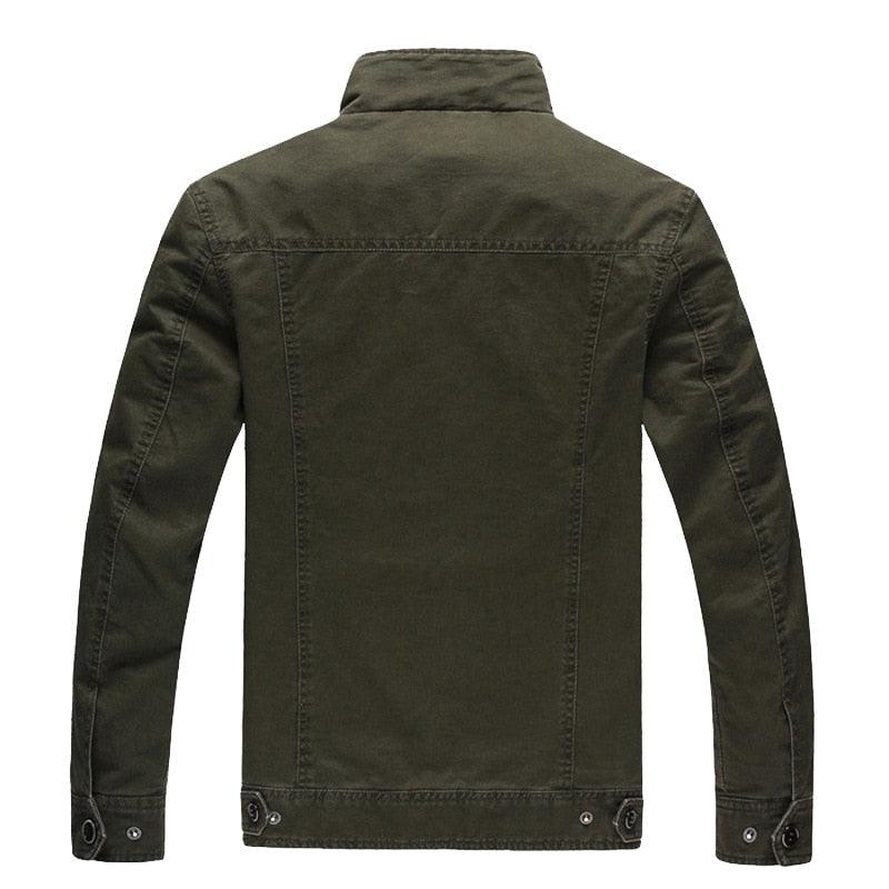 Jaqueta Masculina Jeans Inspirada no Exército Americano - Warmjeans / Jaqueta Tática Para Você Que Ama o Estilo Militar! - ModernLar