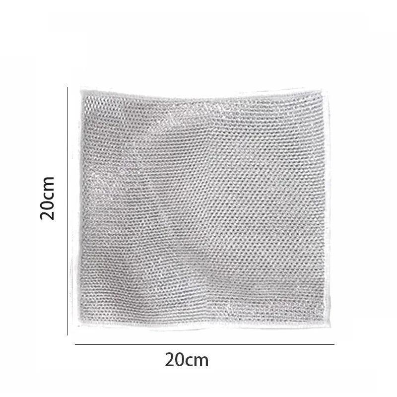 (Compre 20 e Ganhe 10) Toalhas de Aço Inoxidável CleanFiber™ / A Durabilidade e Eficácia que sua Cozinha Precisa! ( - ModernLar