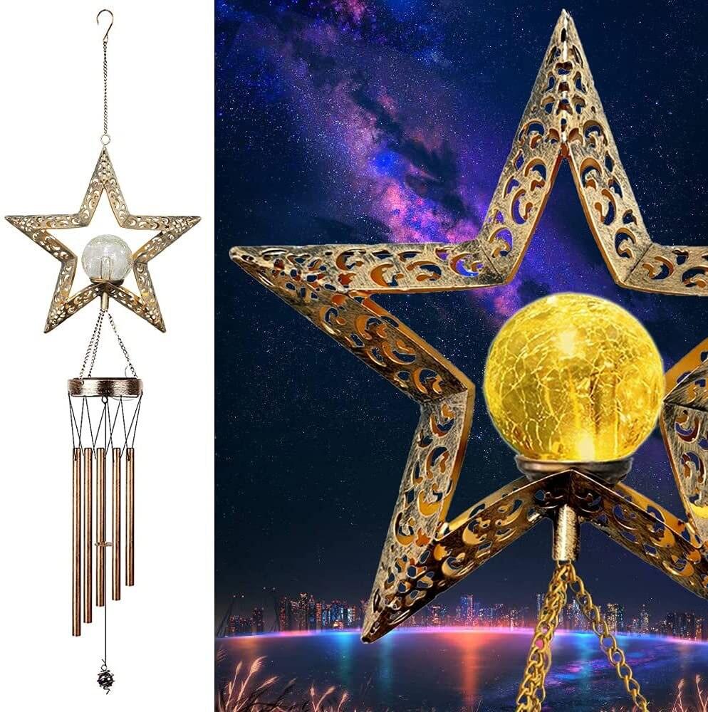 Luminária Decorativa - Beleza Estelar / Movida a Luz Solar Com Um Super Design Incrível Para Decorar Seu Ambiente! - ModernLar