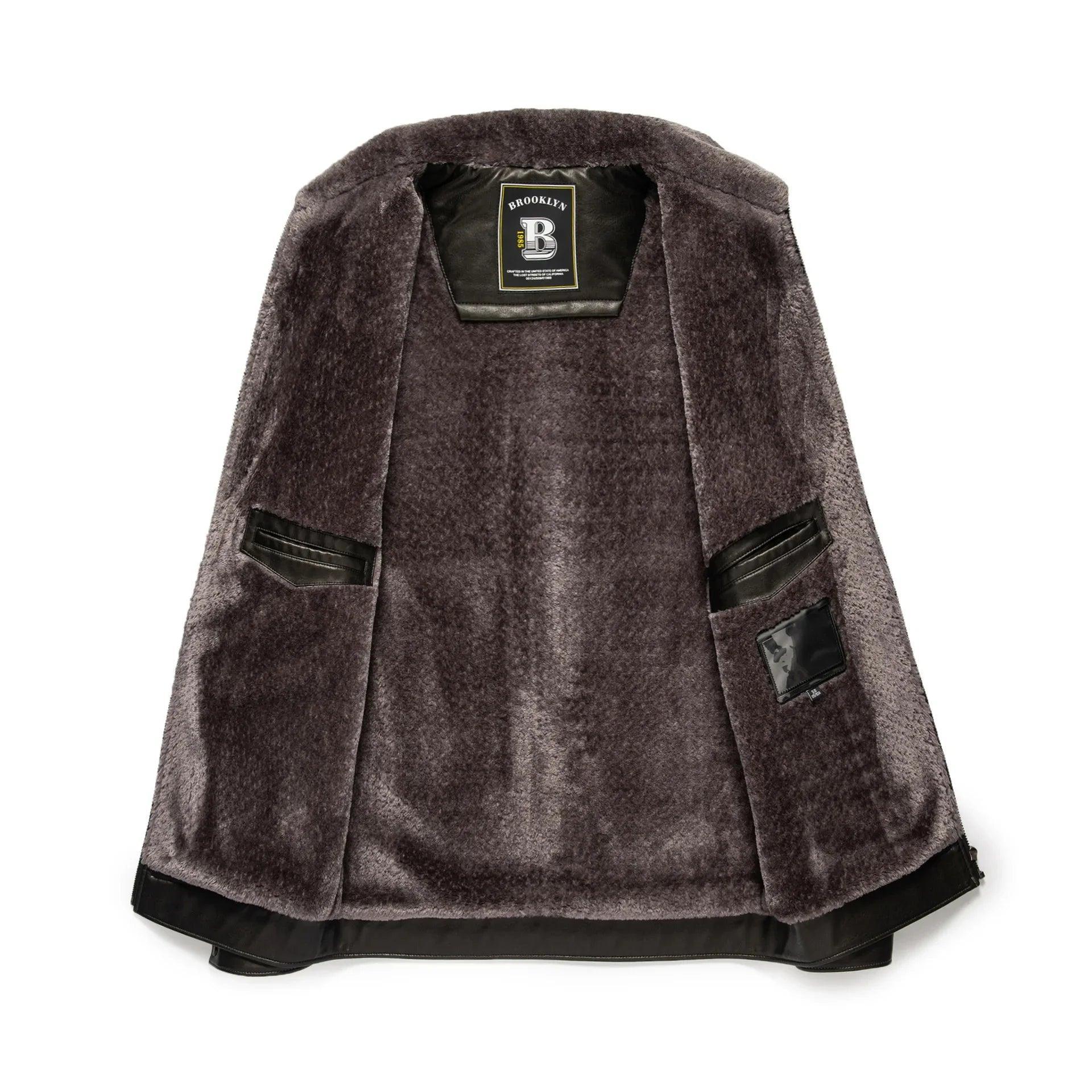 Jaqueta Brooklyn™ em Couro Luxuoso / A União de Sofisticação e Conforto para o Inverno! - ModernLar