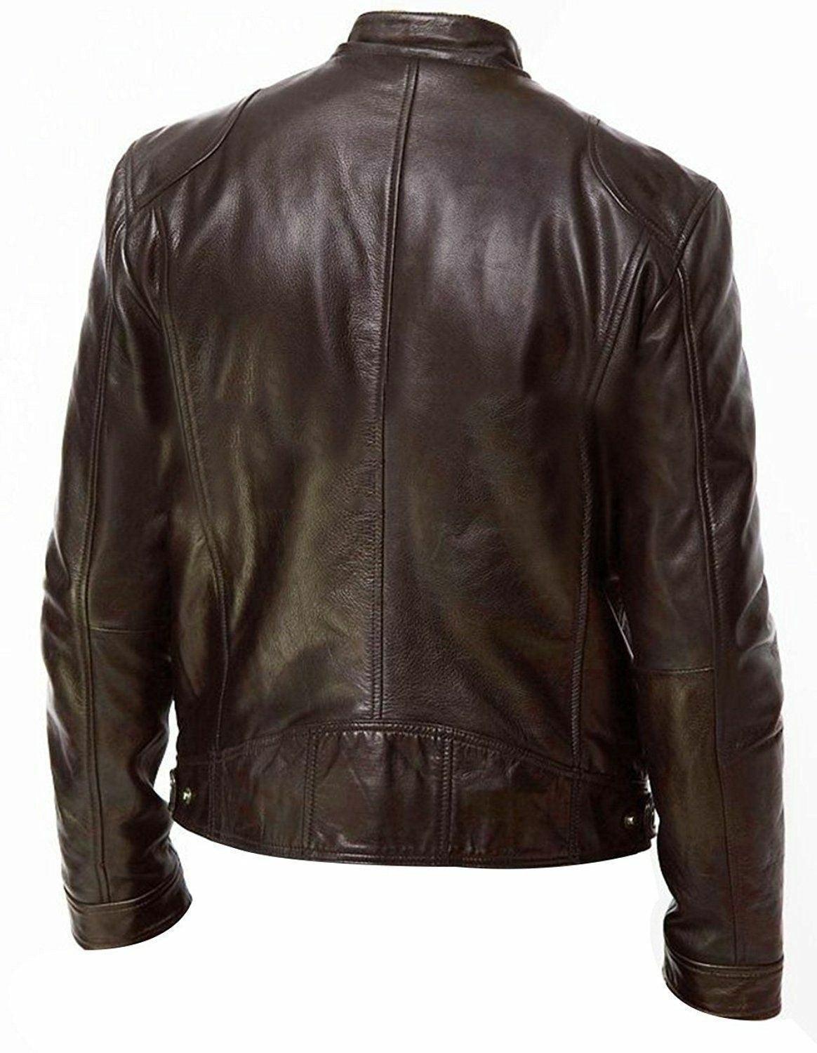 Jaqueta Masculina em Couro PU - Yakuza / Estilo Sofisticado e Minimalista! - ModernLar