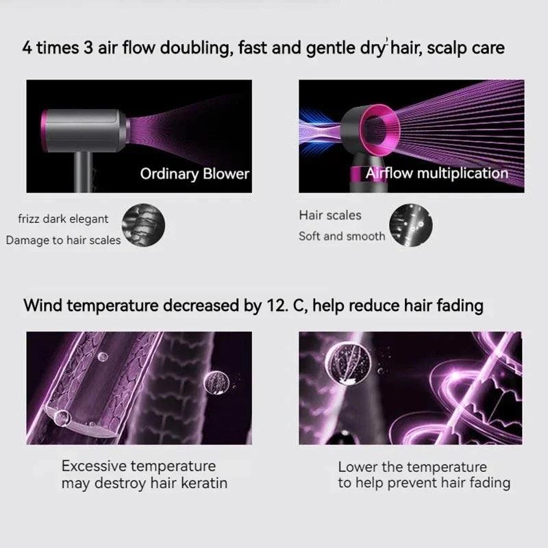Secador 5 em 1 - Perfect Dry / Várias Combinações Diferentes Para Todas As Necessidades De Cuidado Com Seu Cabelo! - ModernLar