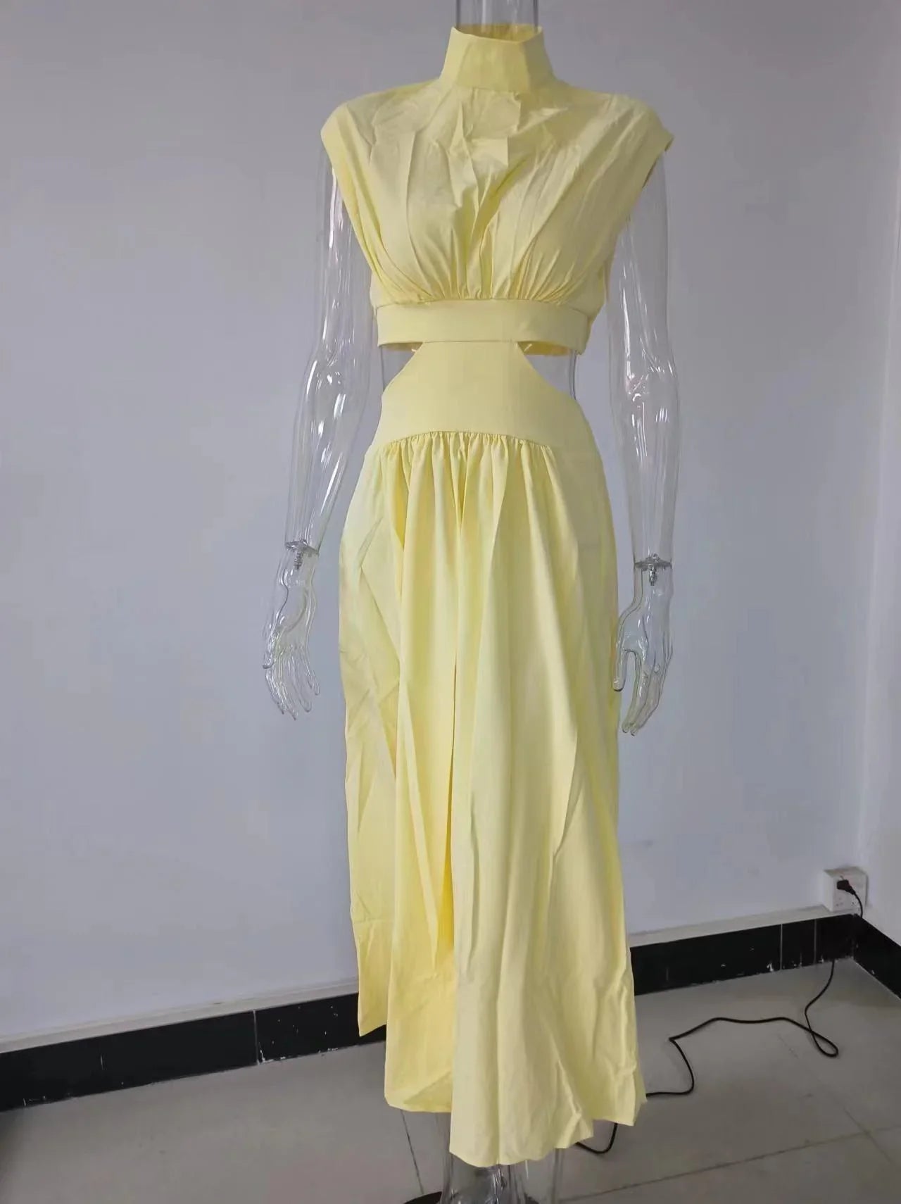 Vestido Dominique estilo 2 em 1 Cropped + Saia / O Mais Sútil, Confortável e Elegante! - ModernLar
