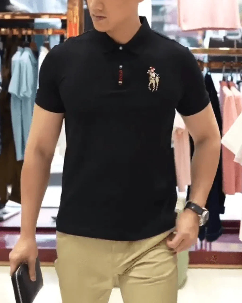 Camiseta Polo Kalersen™ Moda Europeia / O Padrão de Excelência em Algodão Soft para um Caimento Impecável! - ModernLar