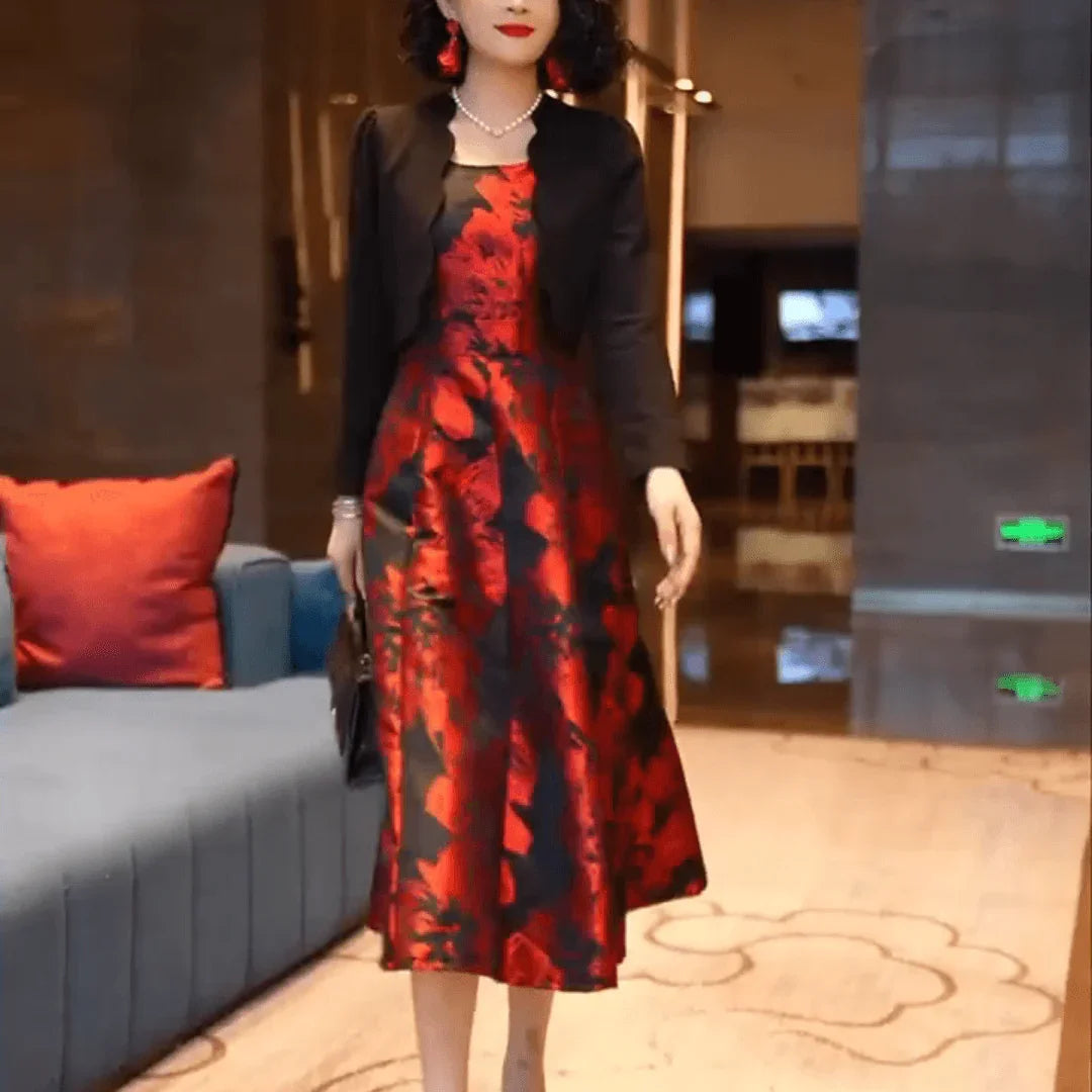 Vestido Clássico Mademoiselle™ / O Glamour Atemporal da Moda Vintage em uma Única Peça! - ModernLar