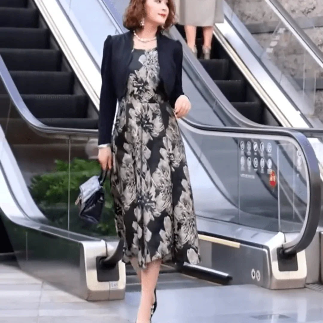 Vestido Clássico Mademoiselle™ / O Glamour Atemporal da Moda Vintage em uma Única Peça! - ModernLar